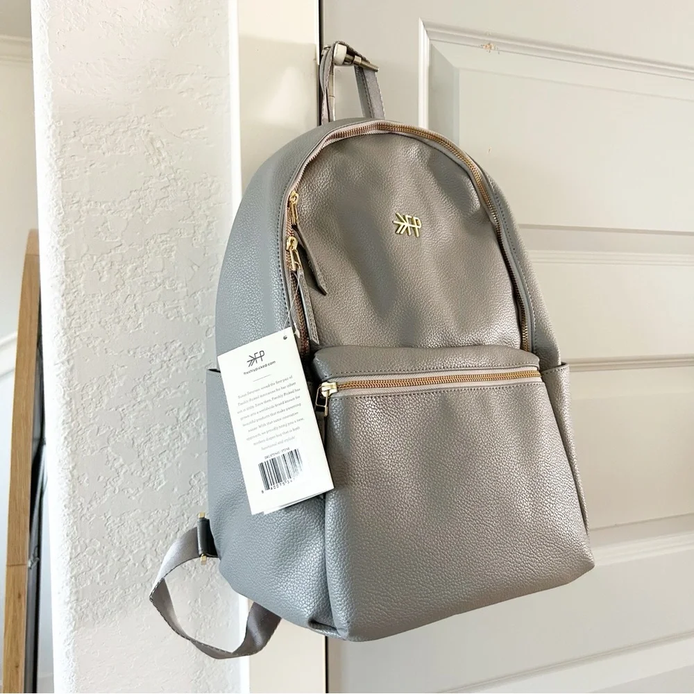 NWT Freshly Picked Stone Classic City Diaper Bag II Backpack
